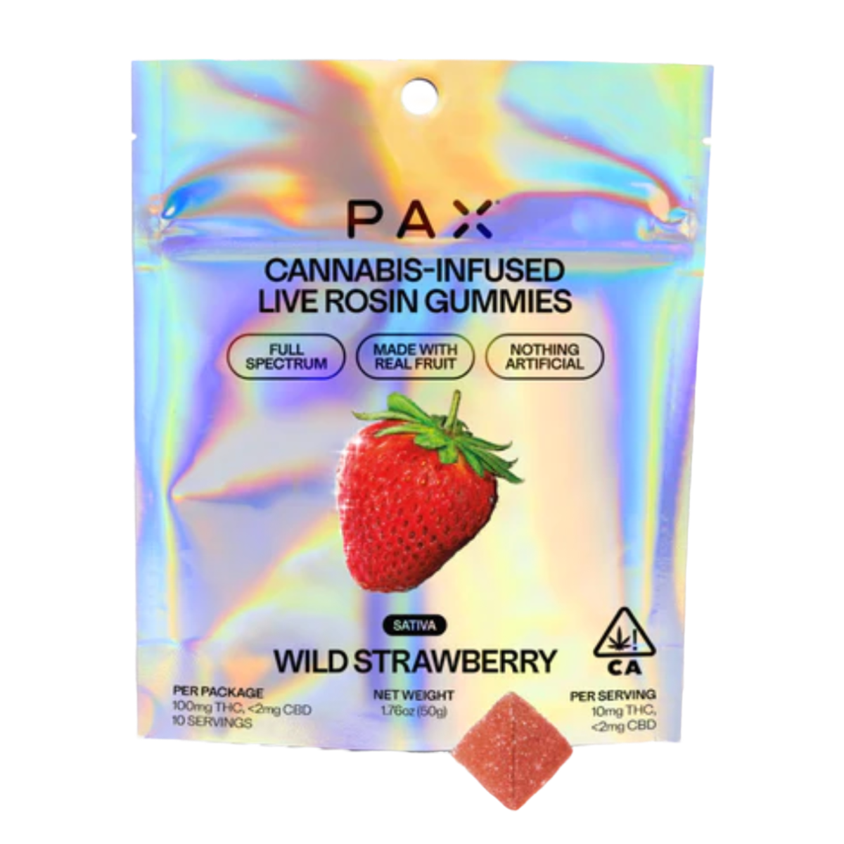 WILD STRAWBERRY LIVE ROSIN GUMMIES