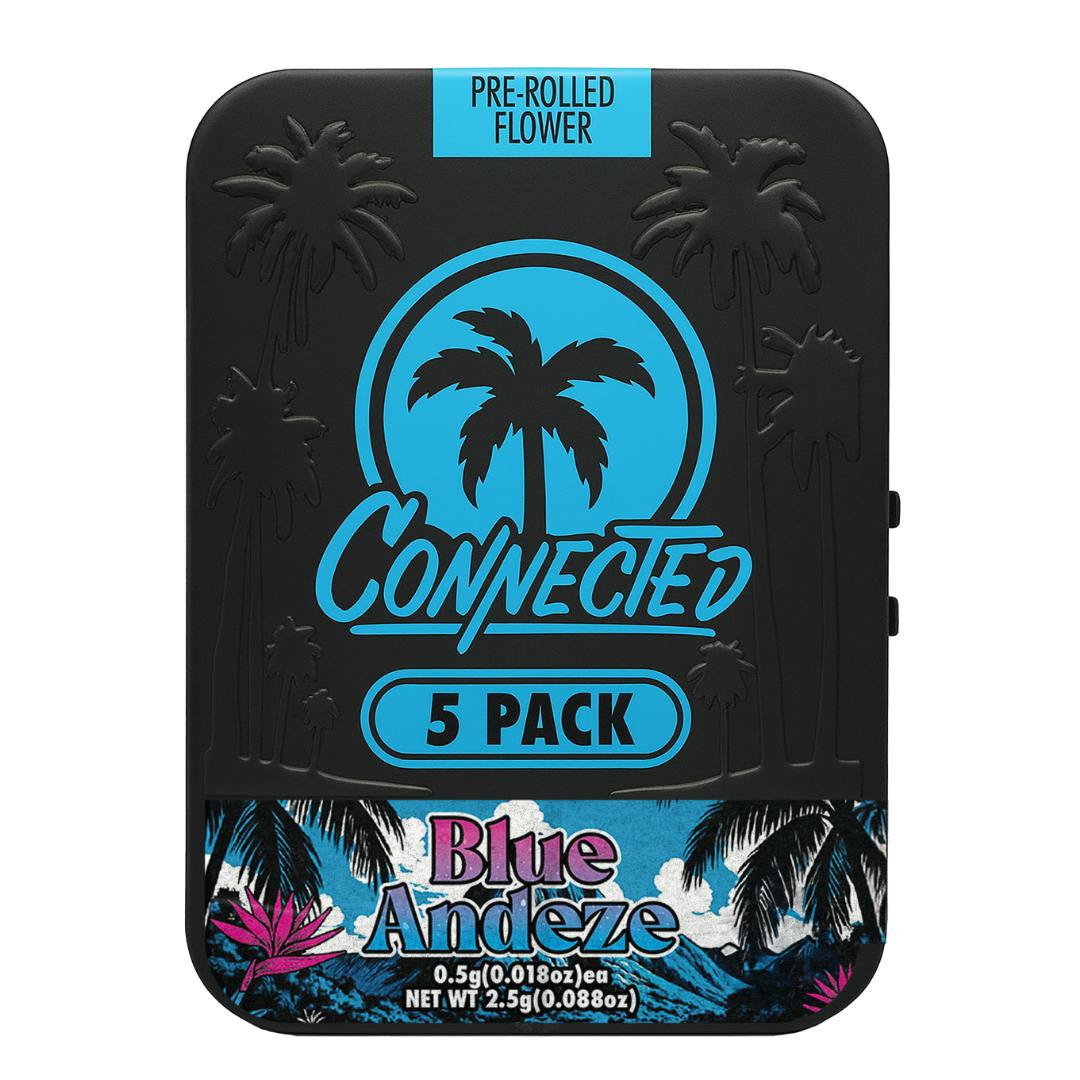 5 Pack Pre-Rolls | Blue Andeze - 2.5g