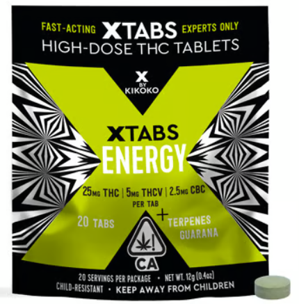 Kikoko - Energy XTabs Tablets (25mg)