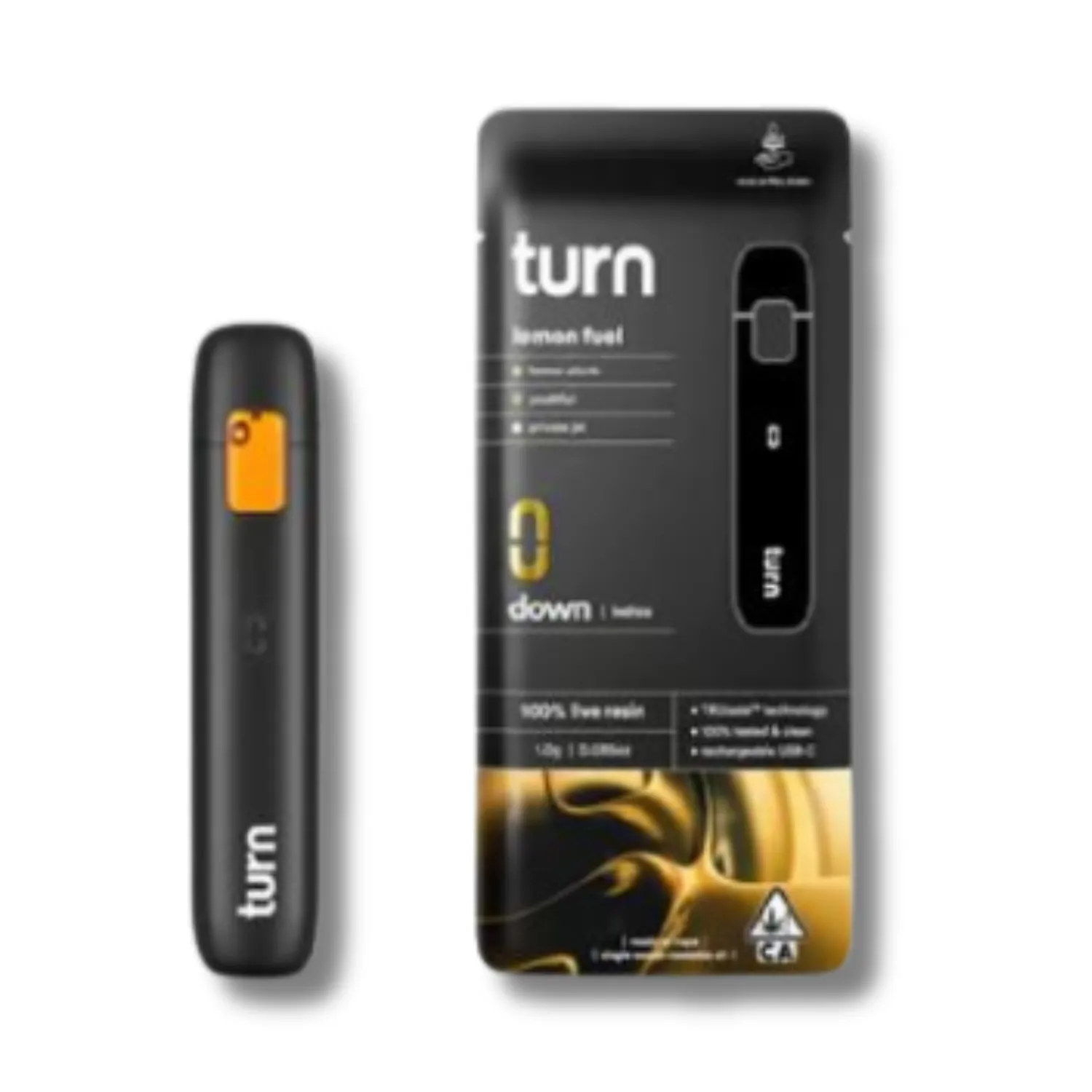 Lemon Fuel 'Turn Down' Live Resin AIO 1g
