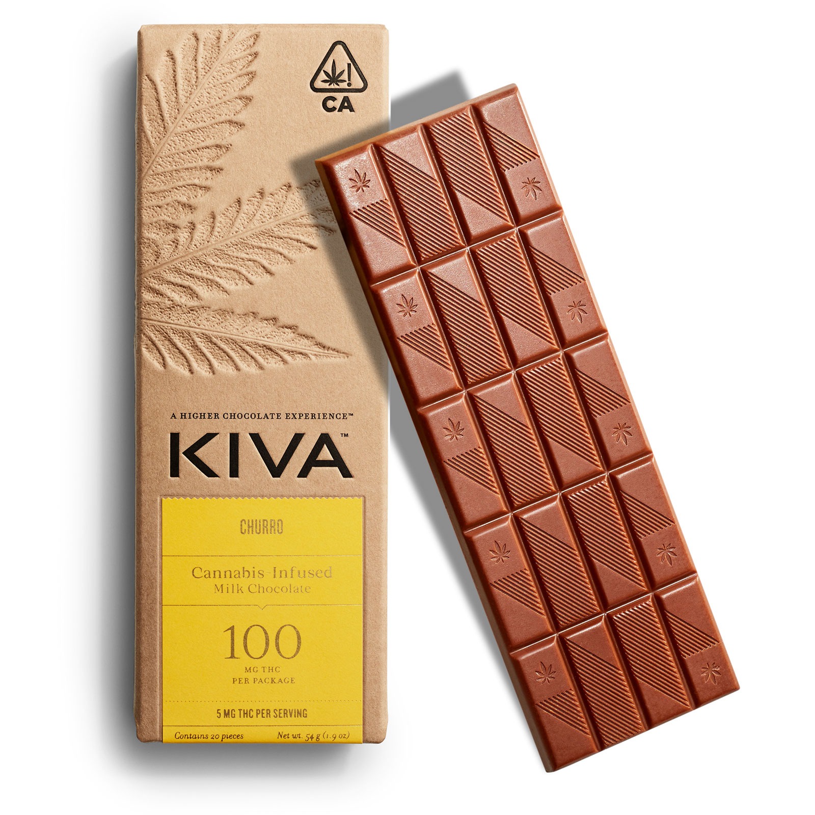 Churro Milk Chocolate Bar 100Mg