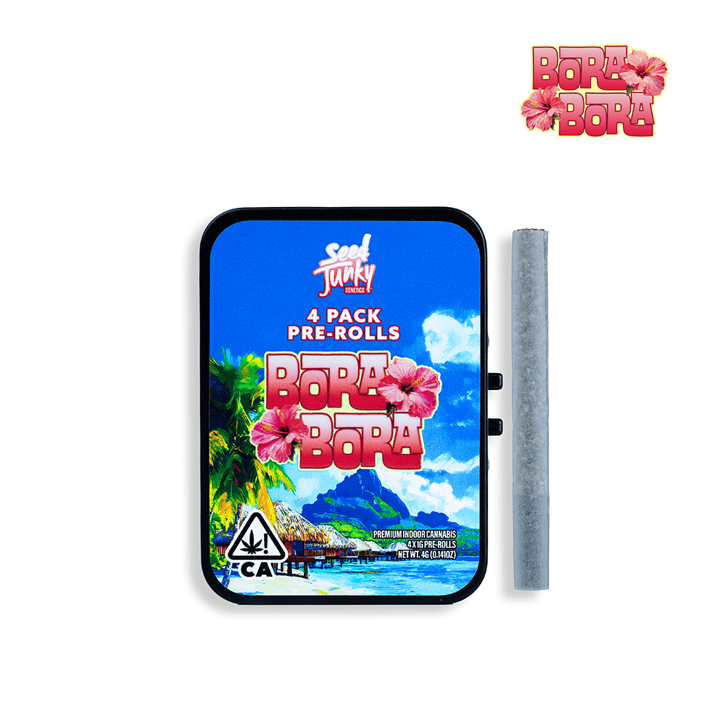 Seed Junky | Bora Bora | Joints | 1g each | 4pk