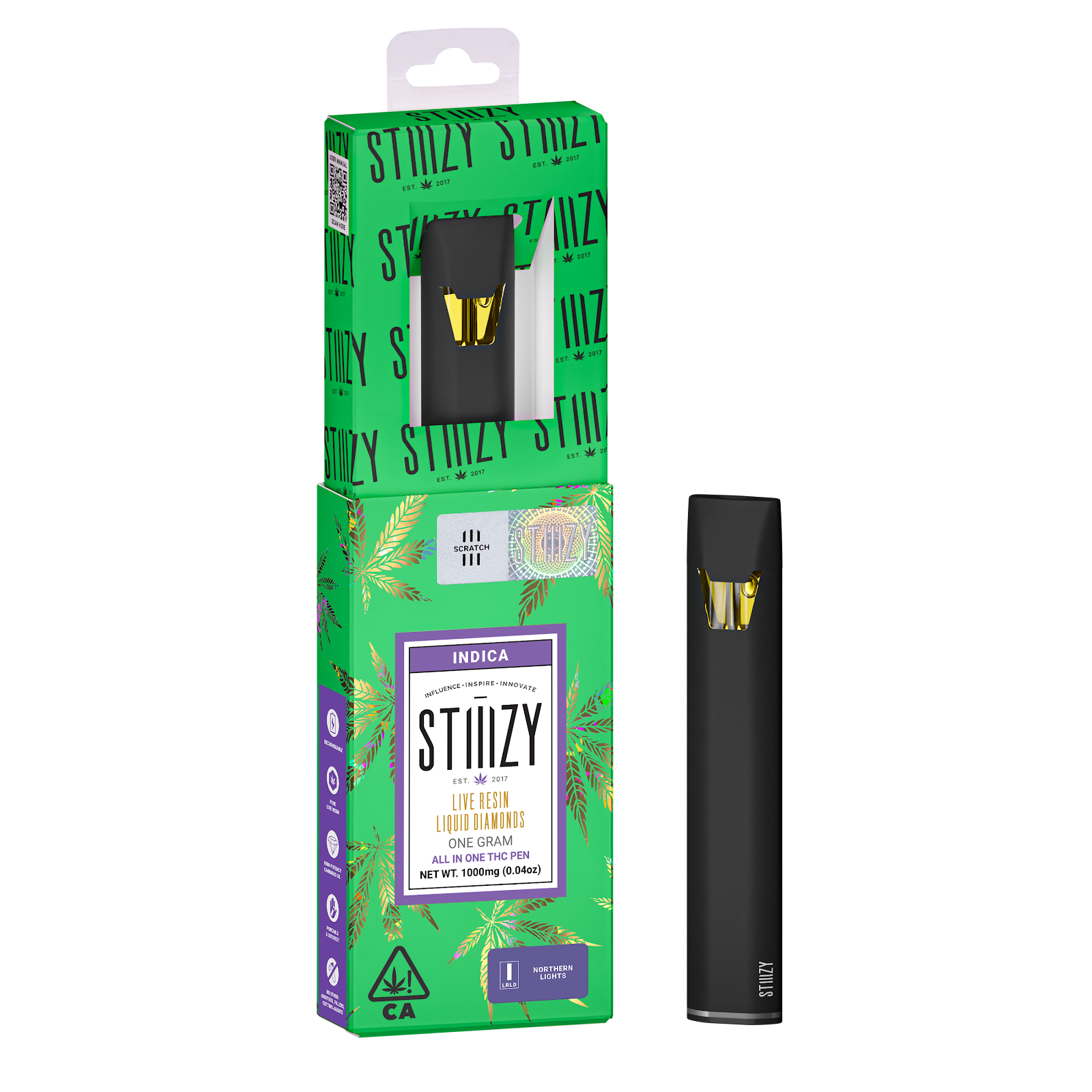^Northern Lights Live Resin All in one (1g) Disposable - 1g