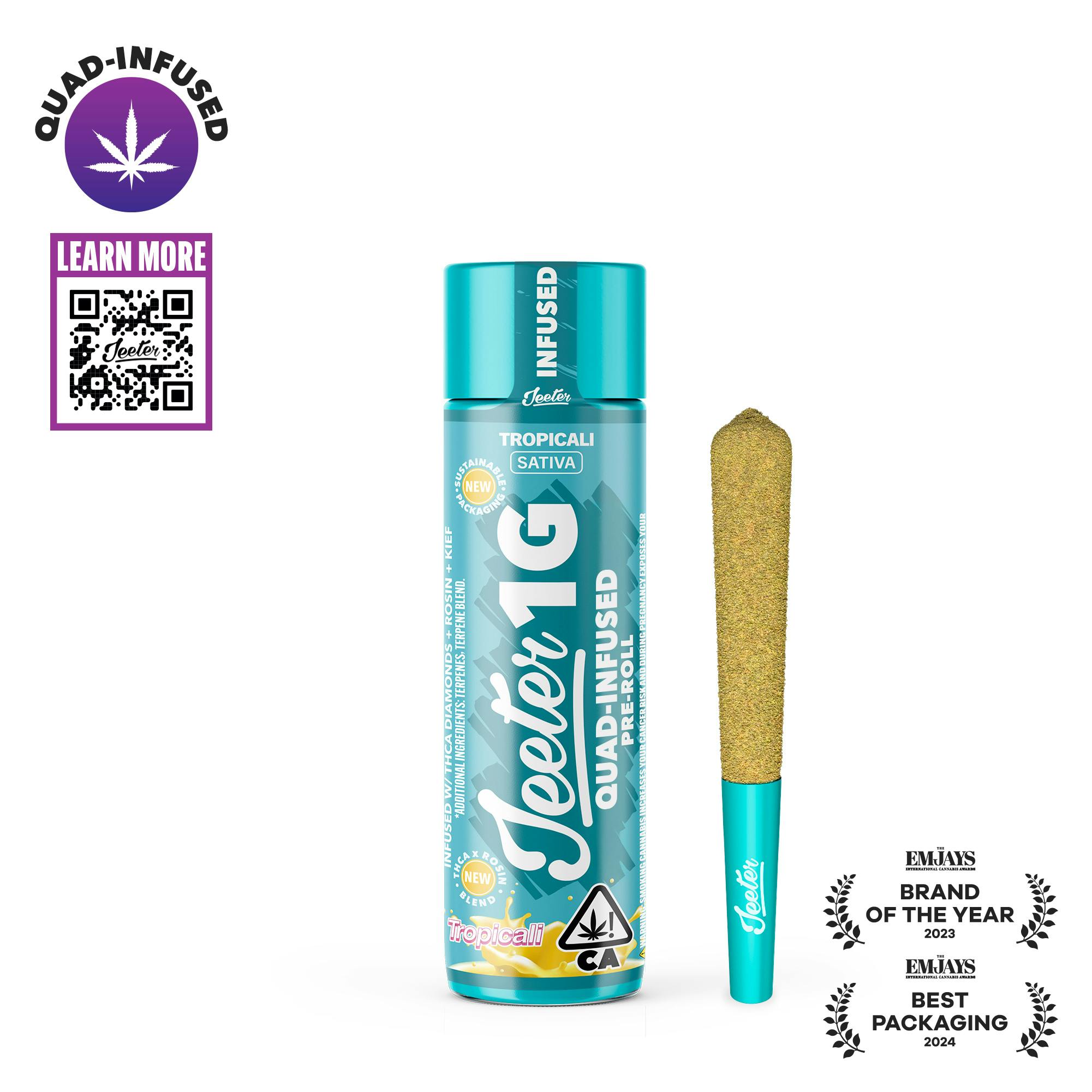JEETER, 1.0G INF. PRE-ROLL (S), TROPICALI