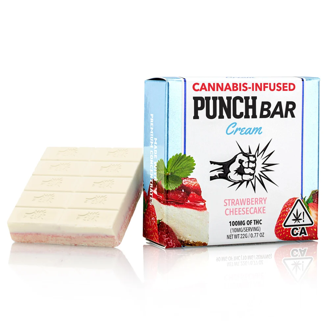 Punch - Strawberry Cheesecake Cream PunchBar 100mg