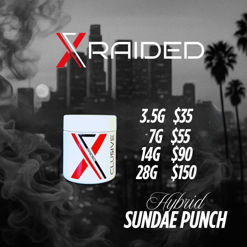 XRAIDED SUNDAE PUNCH 3.5G