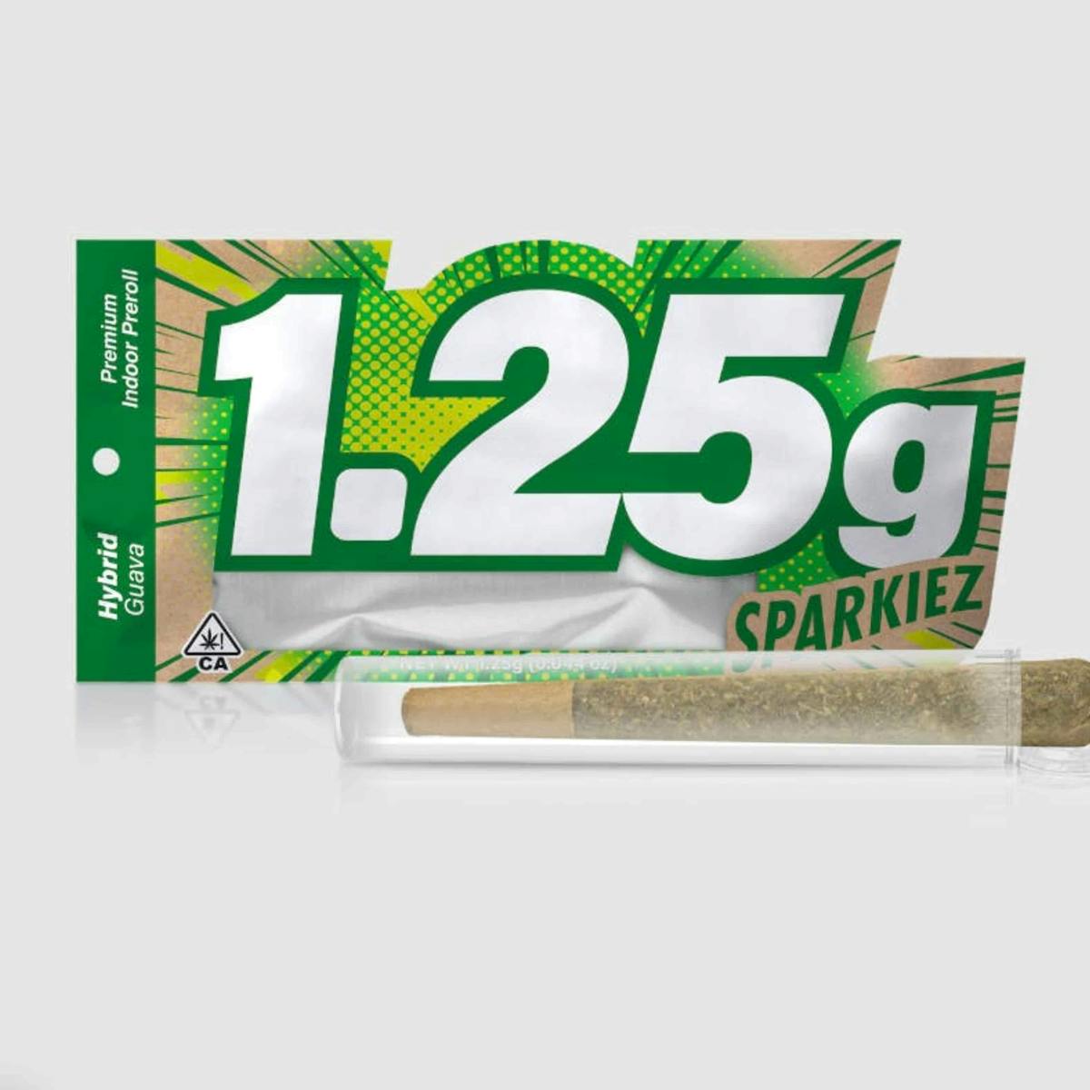 SPARKIES - 1.25G PREROLL - BUBBA KUSH