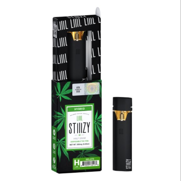 Liiil Stiiizy Disposable Vape Pen - Gelato (0.5g Hybrid)