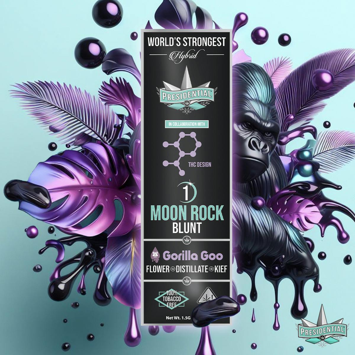 Presidential Moon Rock Blunt - Gorilla Goo (1.5g)