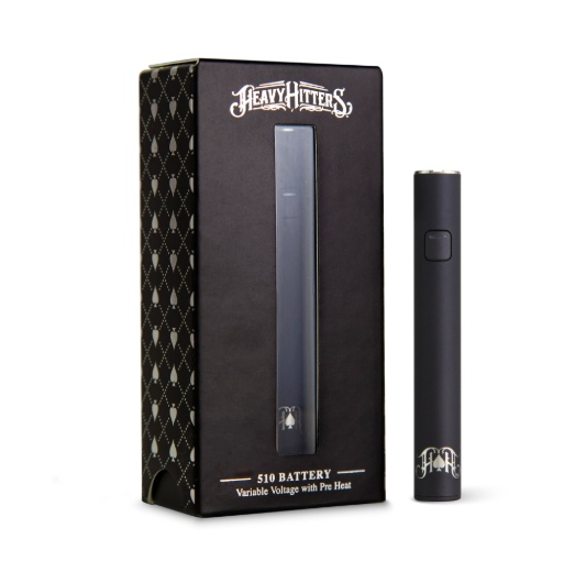 Heavy Hitters - Matte Black 510 Battery