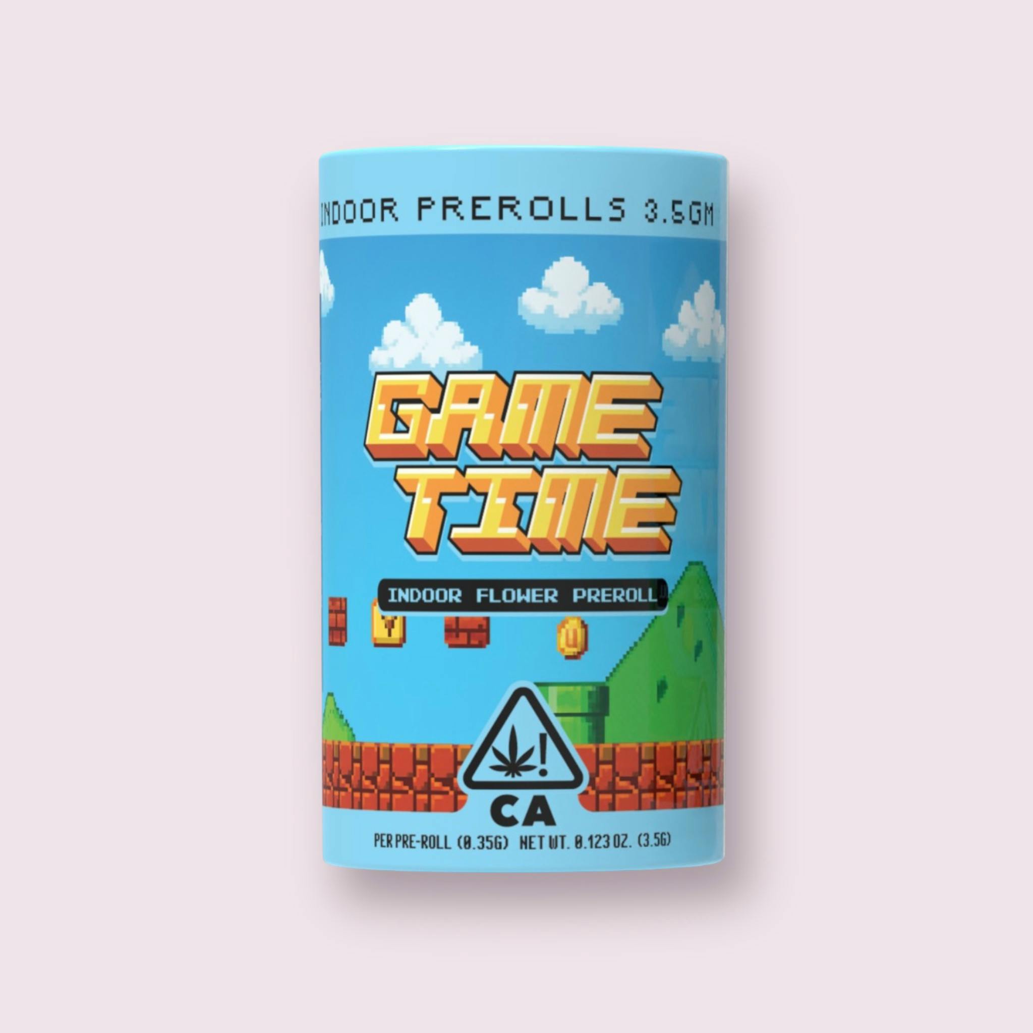 GAMETIME - INFUSED PREROLL - 7PACK - 3.5G - INDICA - ISLAND PUNCH