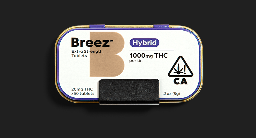 HYBRID 1000 MG THC EXTRA STRENGTH TABLET TINS