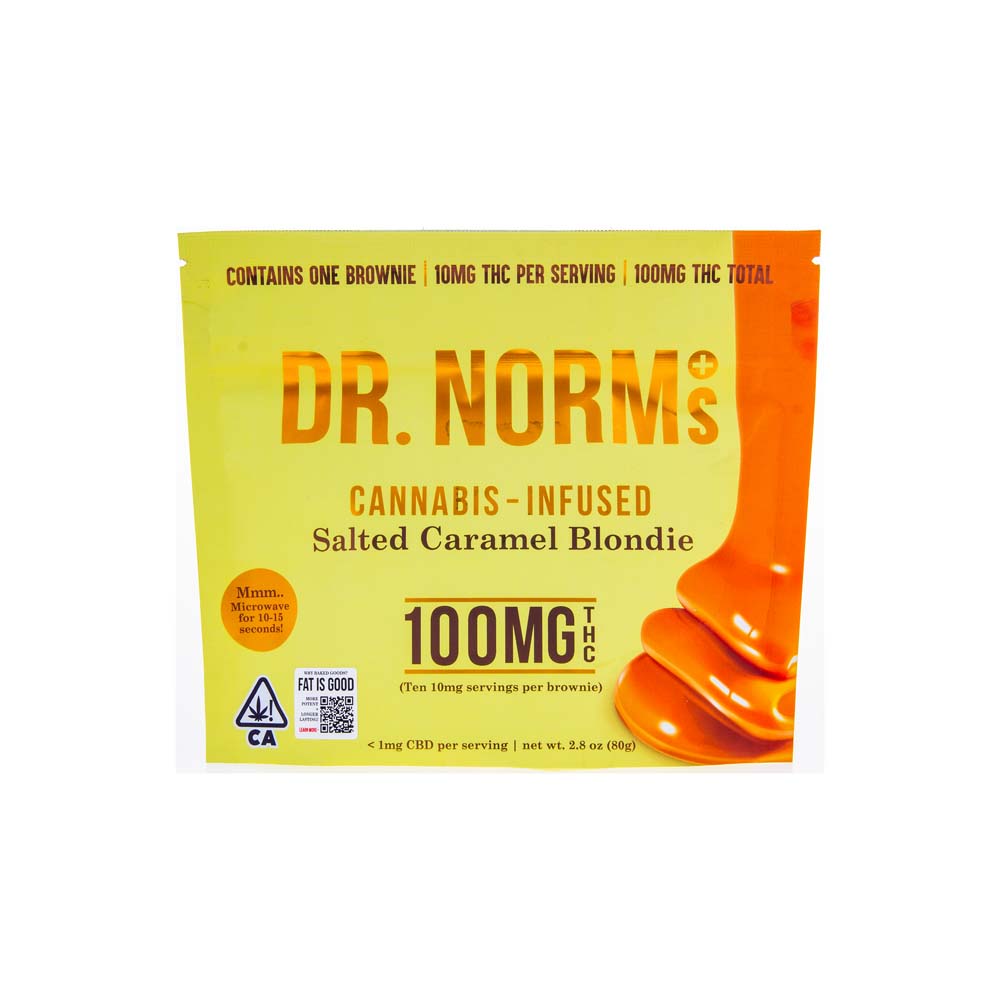 Dr. Norms | Salted Caramel Blondie (100mg THC)