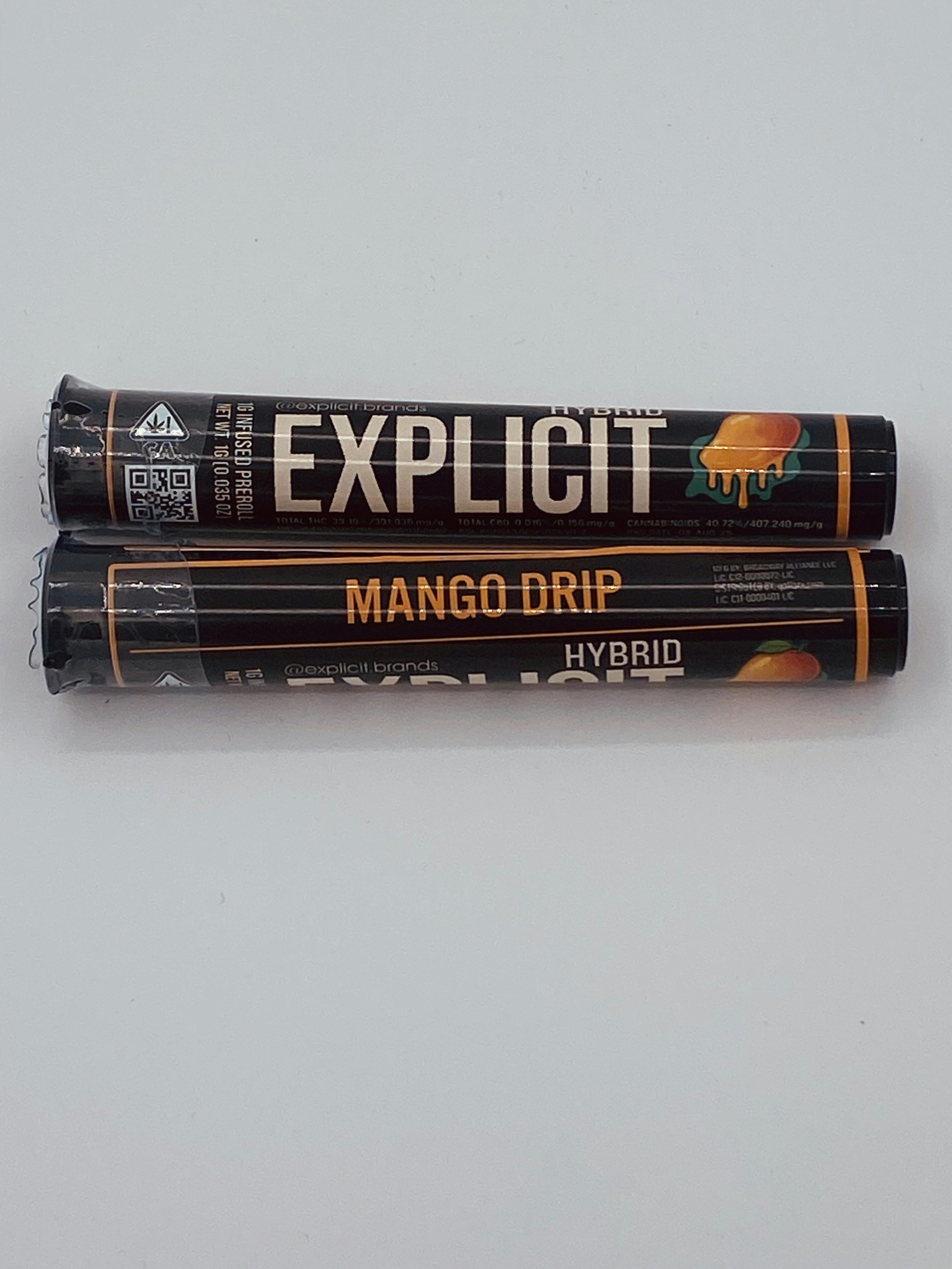 Mango Drip 1g Infused Pre-roll