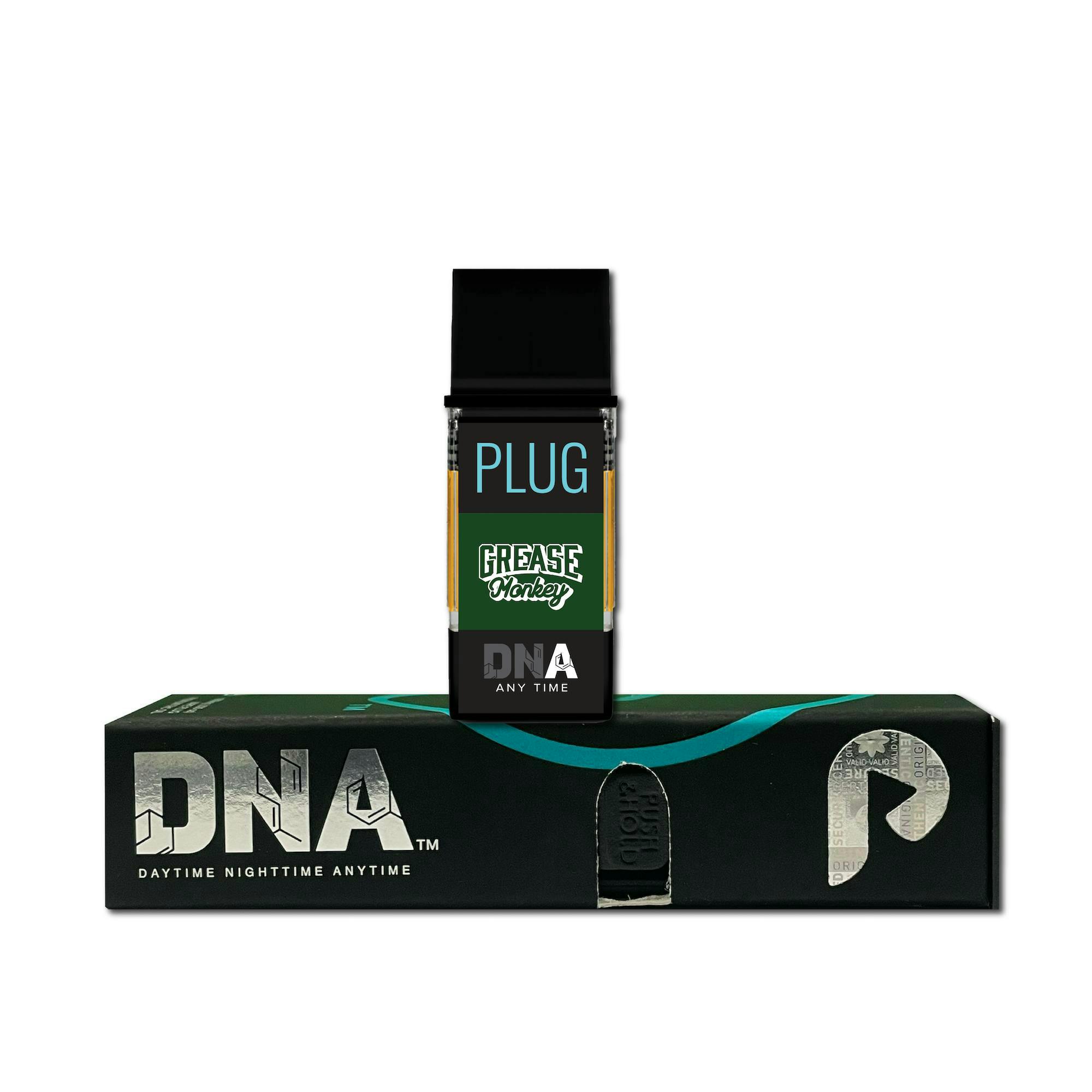 PLUG PLAY - VAPE (DISTILLATE) - 1G - HYBRID - GREASE MONKEY