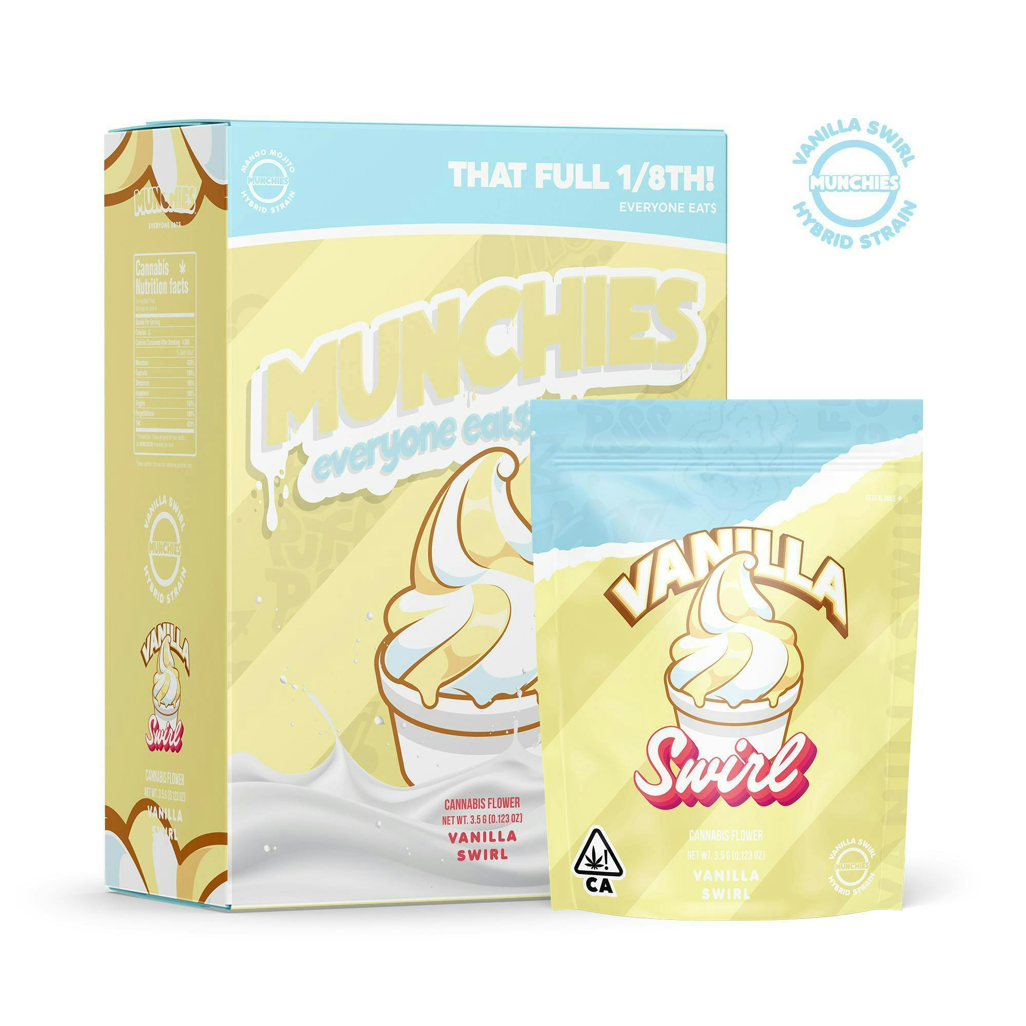 Munchies | Vanilla Swirl | Big Buds | 14g