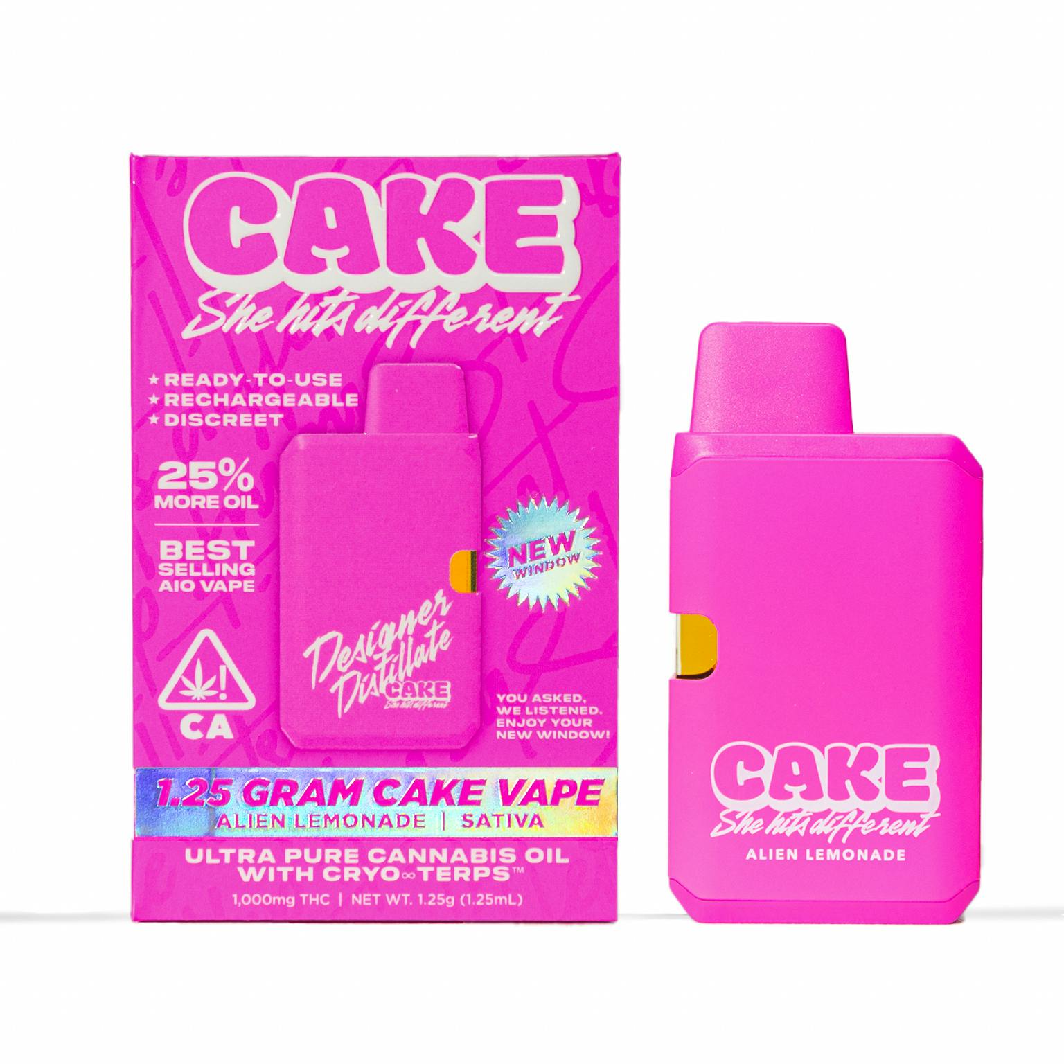 Alien Lemonade - 1.25 Grams - Sativa - Designer Distillate