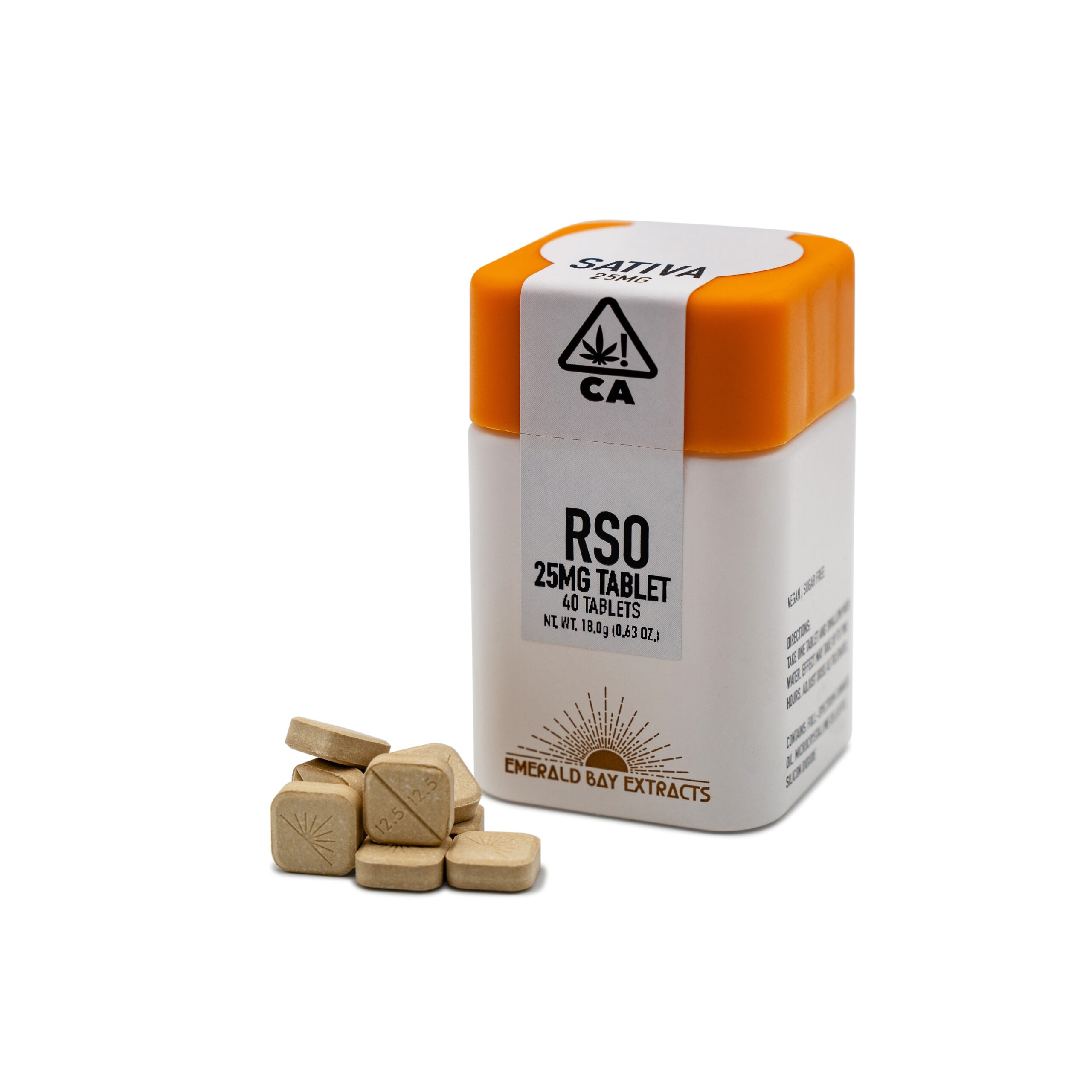 Blue Dream Sativa 25mg RSO Tablets 1000mg (40pk)