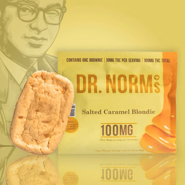 Salted Caramel Blondie 100mg - Brownie