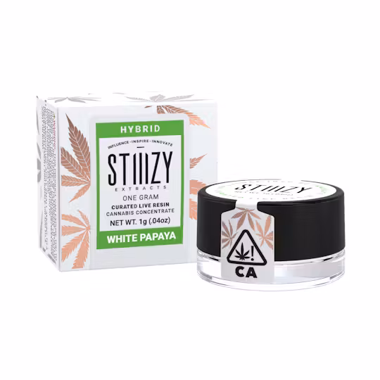 Stiiizy | CLR | Sauce 1g | Hybrid | White Papaya