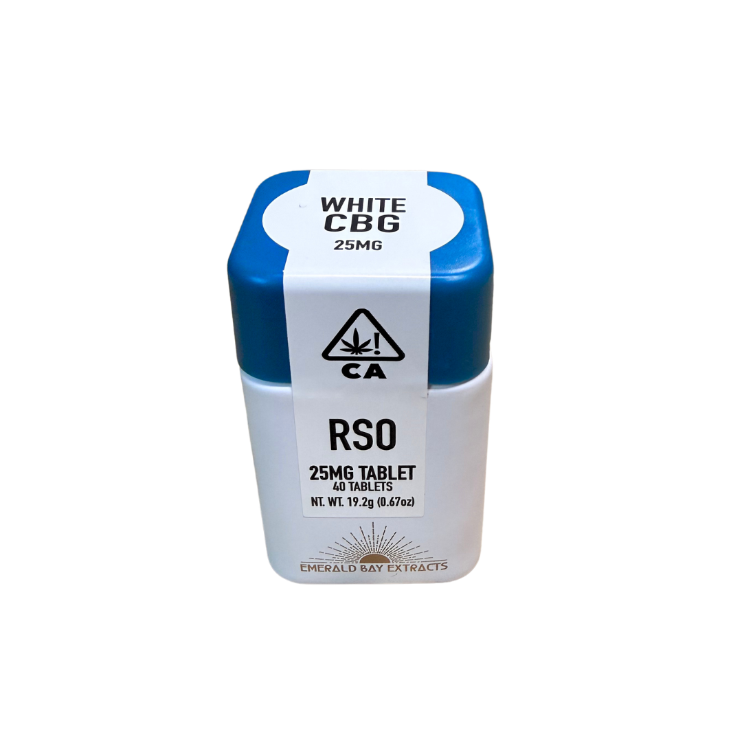 40PK WHITE CBG (40:1:1 CBG:THC:CBD) 1000MG