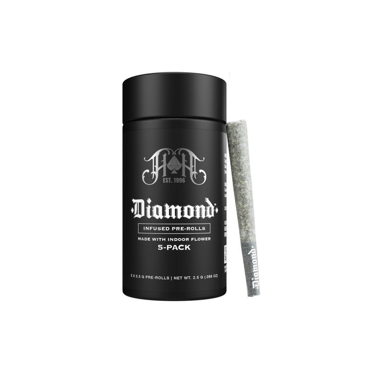 bubba's girl diamond infused 5pk - 2.5 g