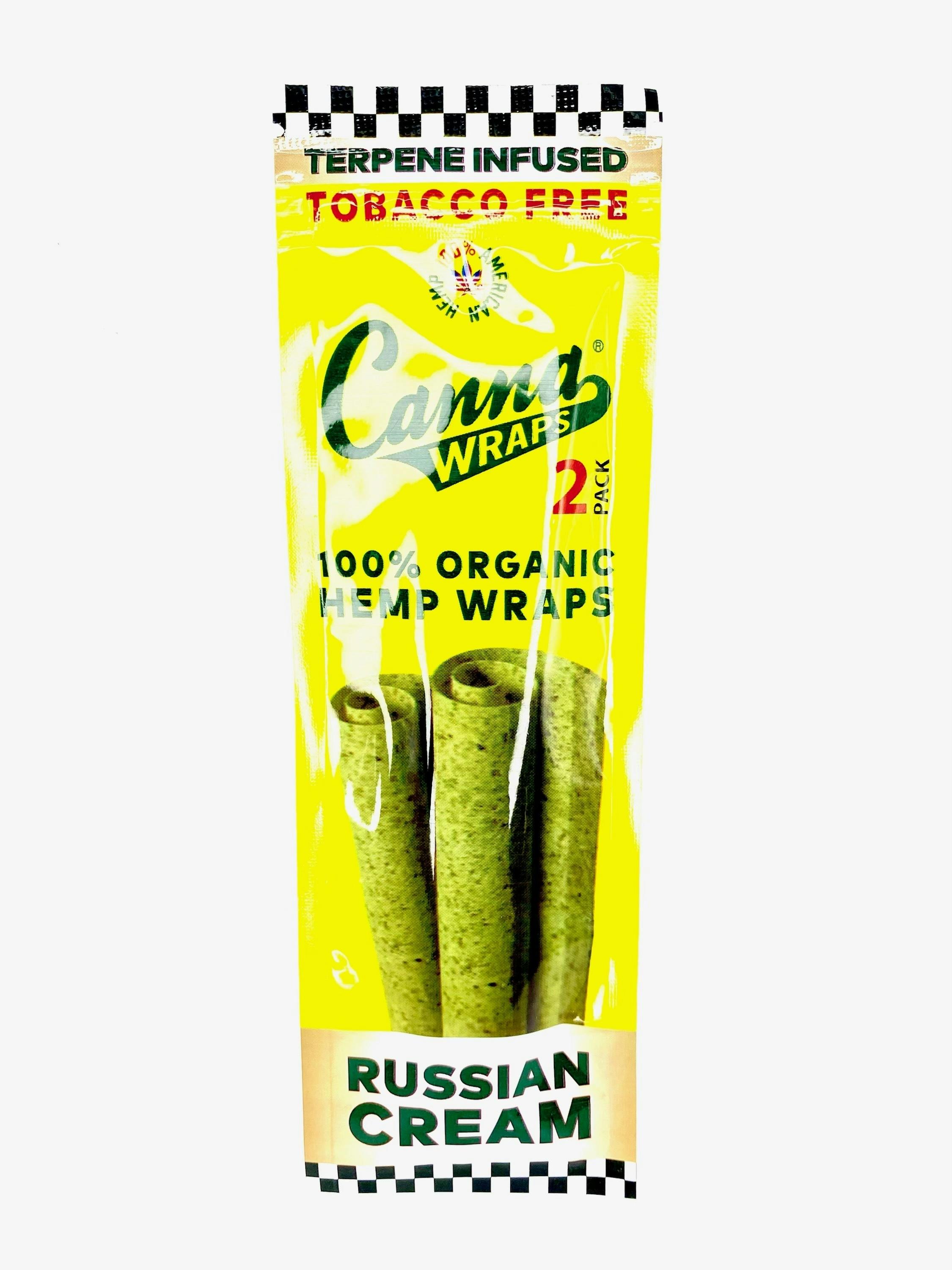 Canna Wraps - Blunt Wraps - Russian Cream - 2pk