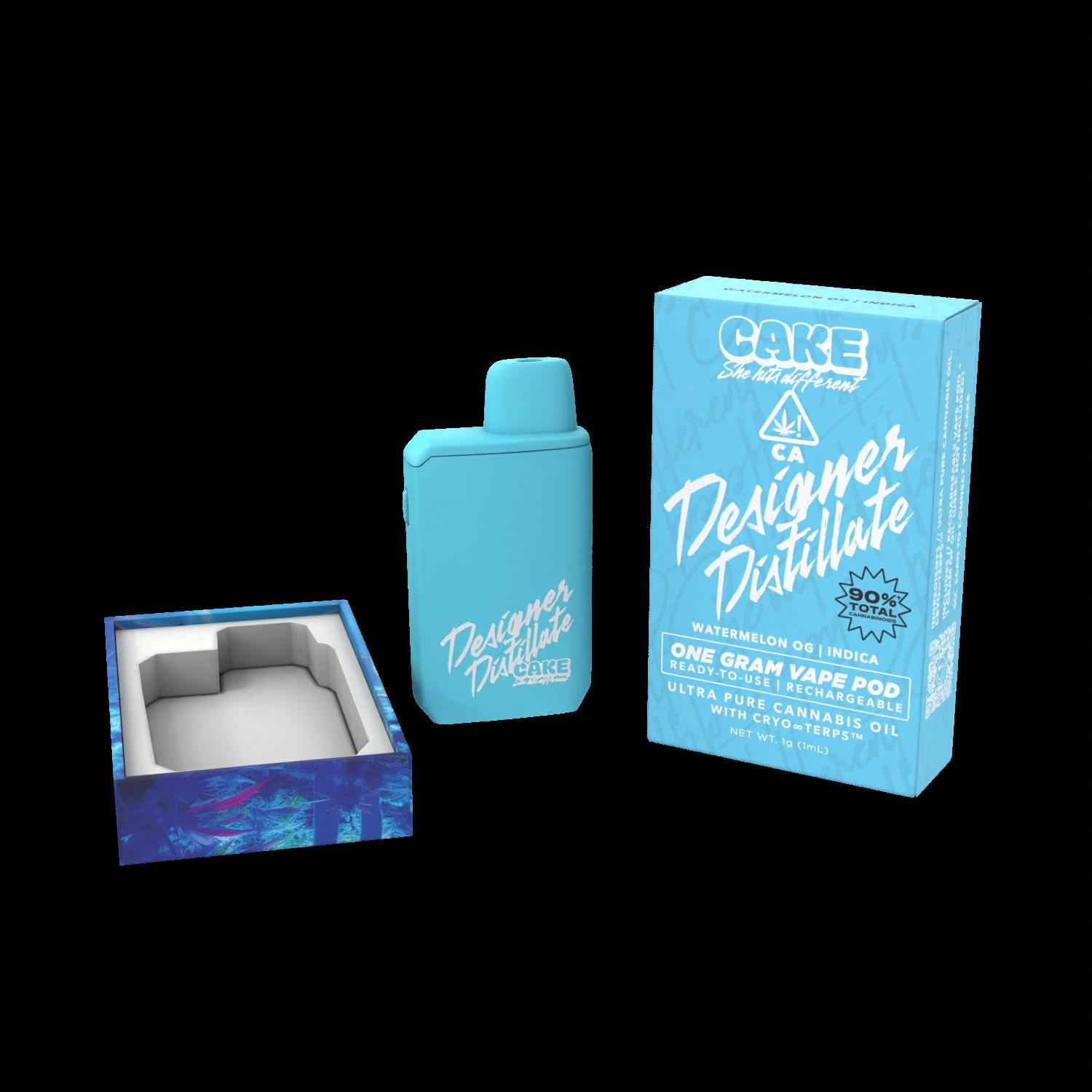 CAKE - Electric Lemonade (Indica) All-In-One Vape