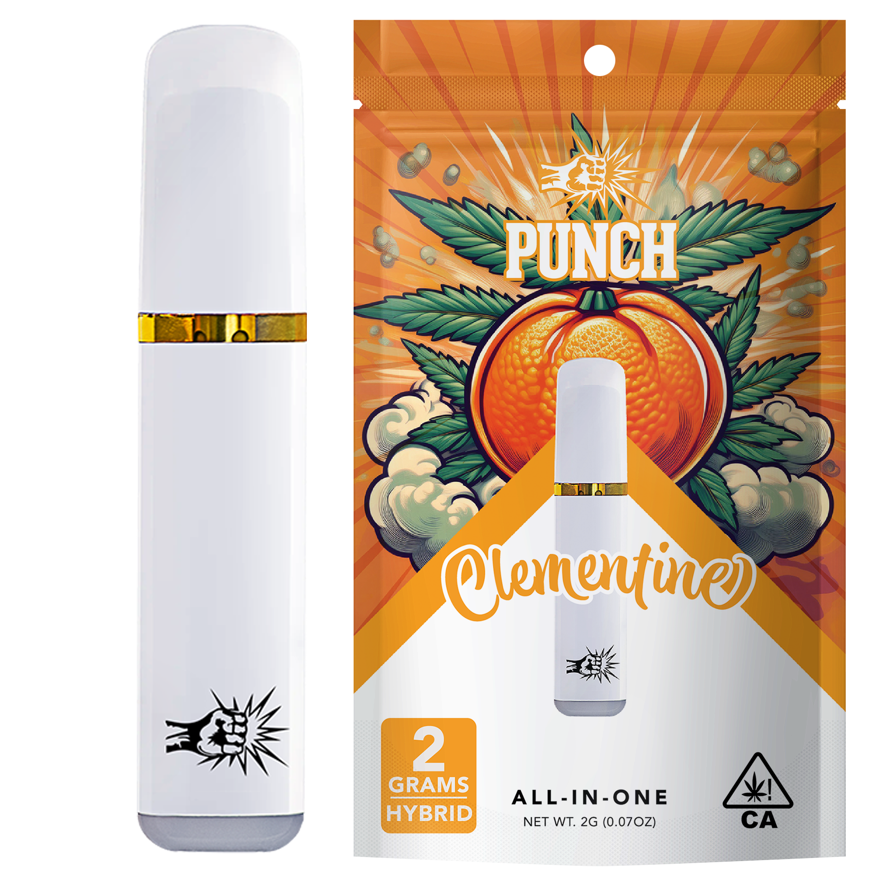Clementine Distillate - AIO (2g) (Punch_