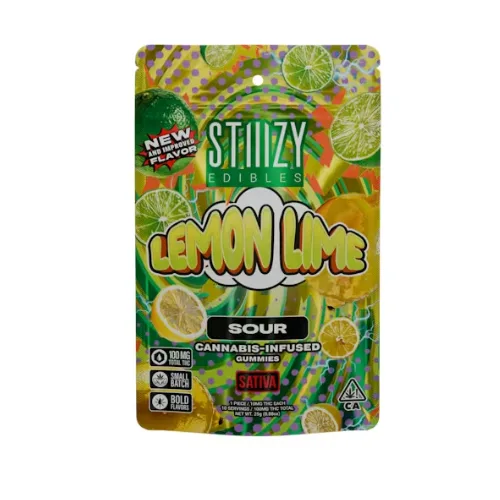 STIIIZY - Sour Lemon Lime Gummies 100mg