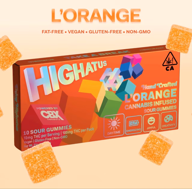 L'ORANGE HIGHATUS GUMMIES 10PK 100MG