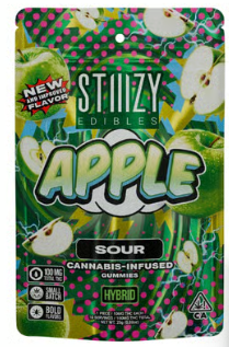 Stiiizy - Sour Apple Gummies (100MG)