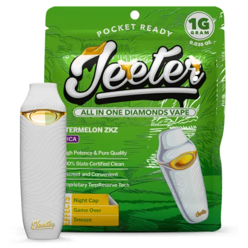Jeeter All In One Diamonds Disposable Vape Watermelon ZKZ 1g