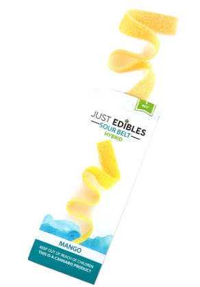 Just Edibles | Mango Sour Long Belt 100mg