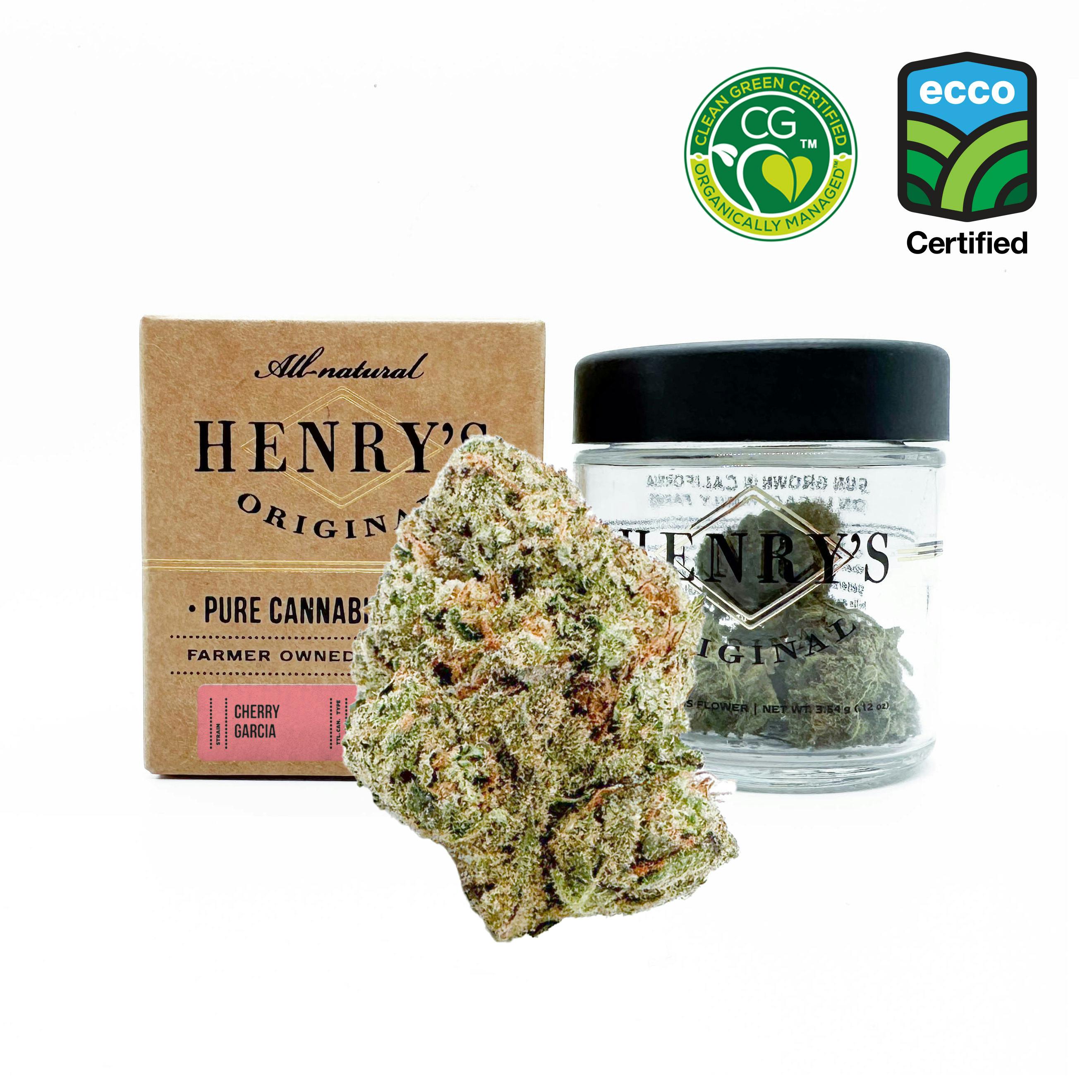 Henry's Original | Cherry Garcia | Jar Big Buds | 3.5g