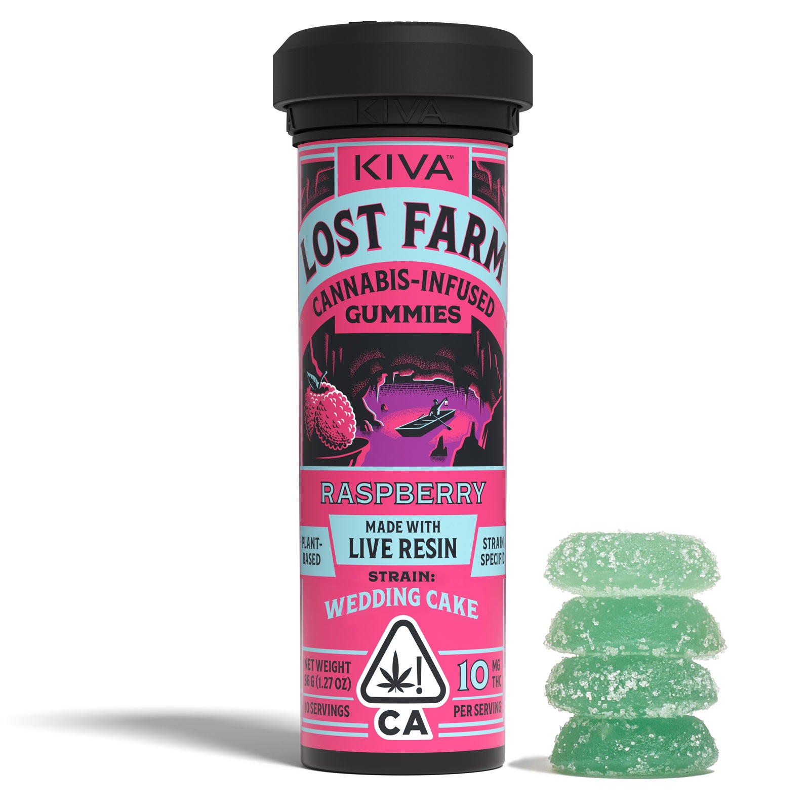 Lost Farms - Raspberry Gummies (10pk) - 100mg