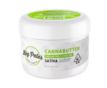 Big Pete's - Sativa Cannabutter 1000mg *ALL PRICES INCLUDE TAX*