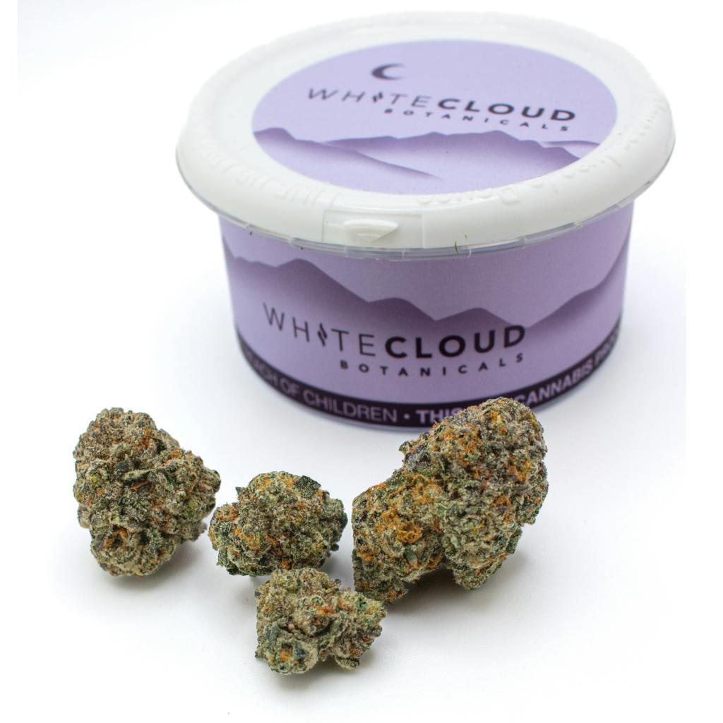 White Cloud White Fire Whole Flower 7g
