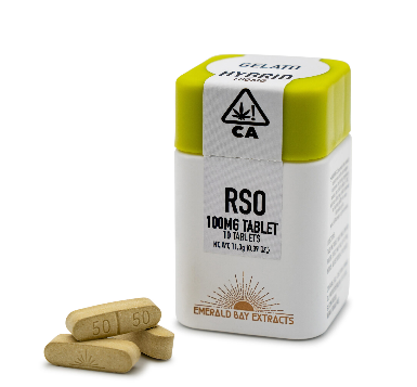 Emerald Bay Extracts - 805 Glue - RSO Tablets - 20ct - 1000mg