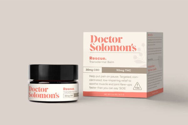 Dr. Solomon's Rescue Unscented Balm 120mg