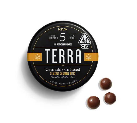 Terra Sea Salt Caramel Bites 100mg