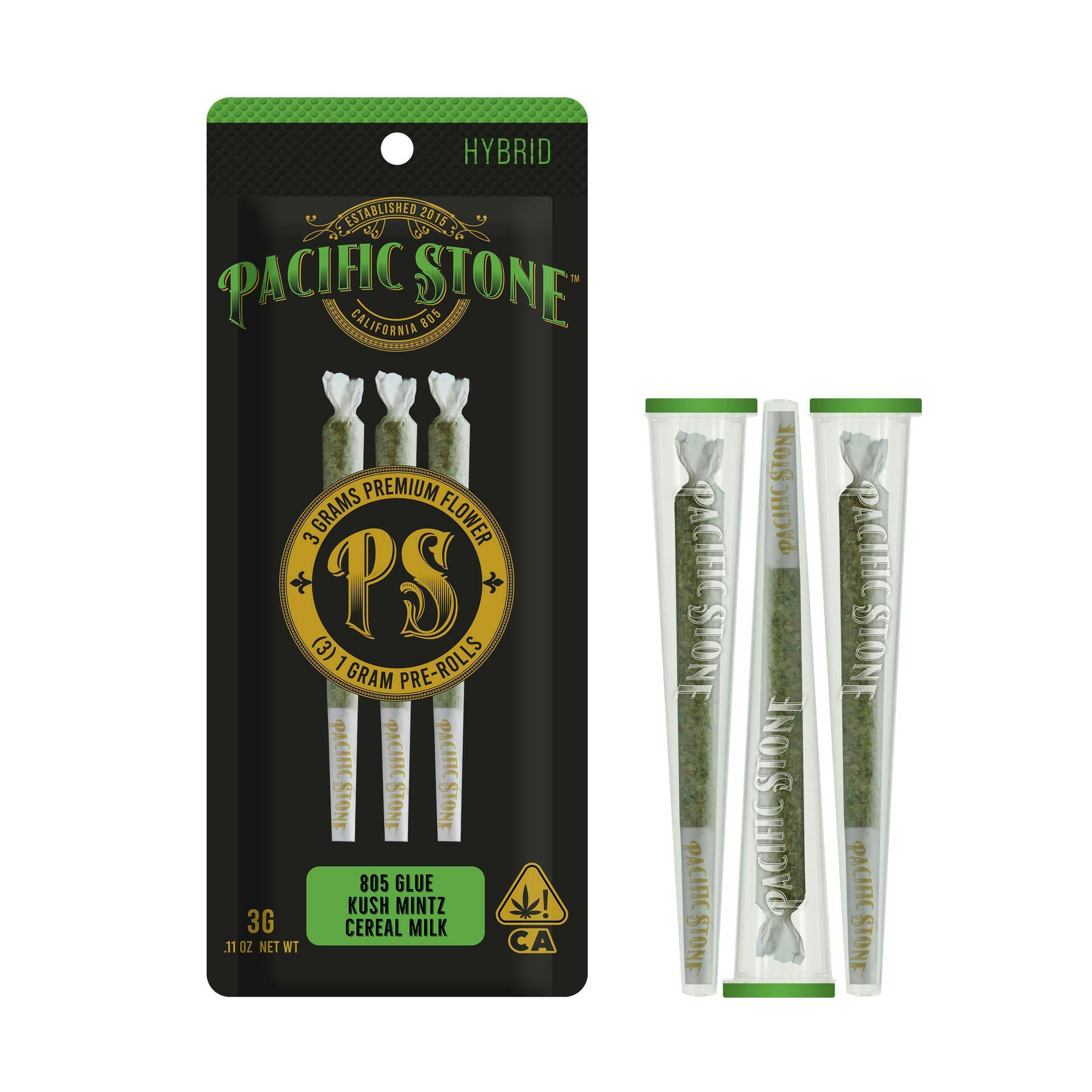 Pacific Stone | Hybrid Variety | Joints | 1g each | 3pk