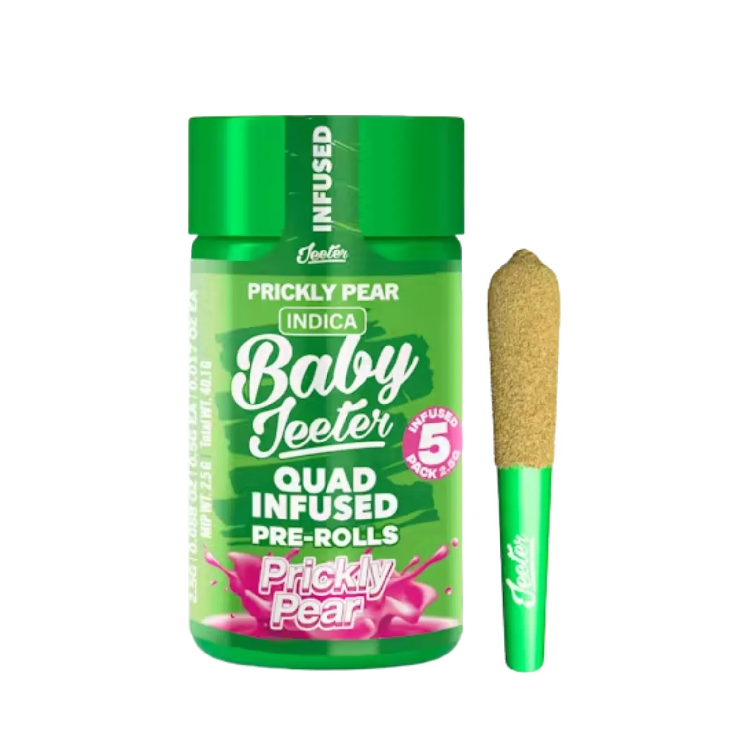 Prickly Pear Infused Baby 5pk Prerolls