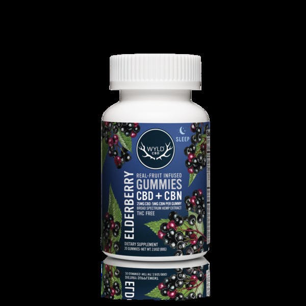 Wyld Elderberry CBD:CBN Gummies