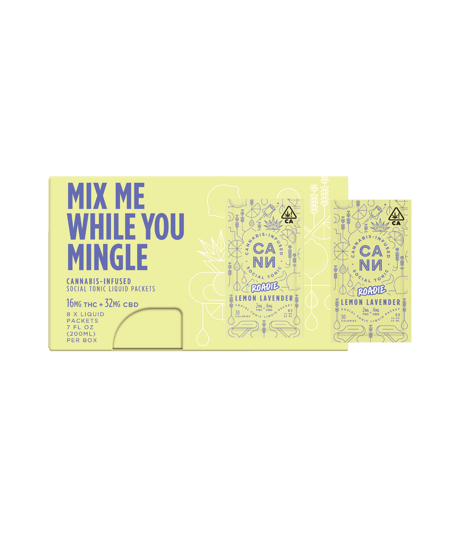 Lemon Lavender Roadies (8pk)