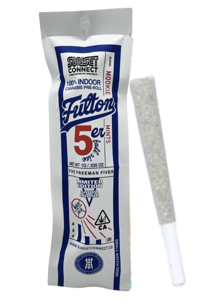 SUNSET CONNECT | SATIVA | MOOKIE MINTS | 1G | PRE ROLL