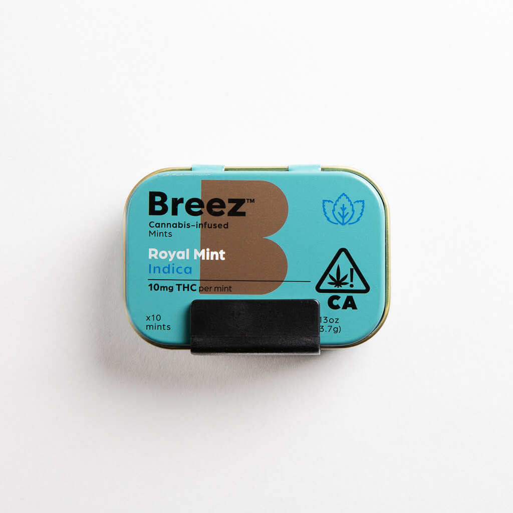 Breez - Indica Royal Mint - Mints - 10pk/100mg