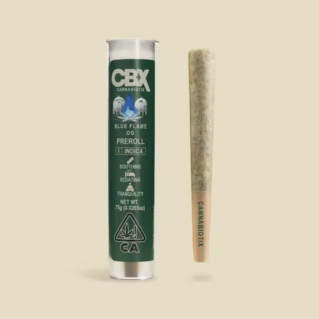 CBX - Blue Flame (I) OG Pre Roll | .75g
