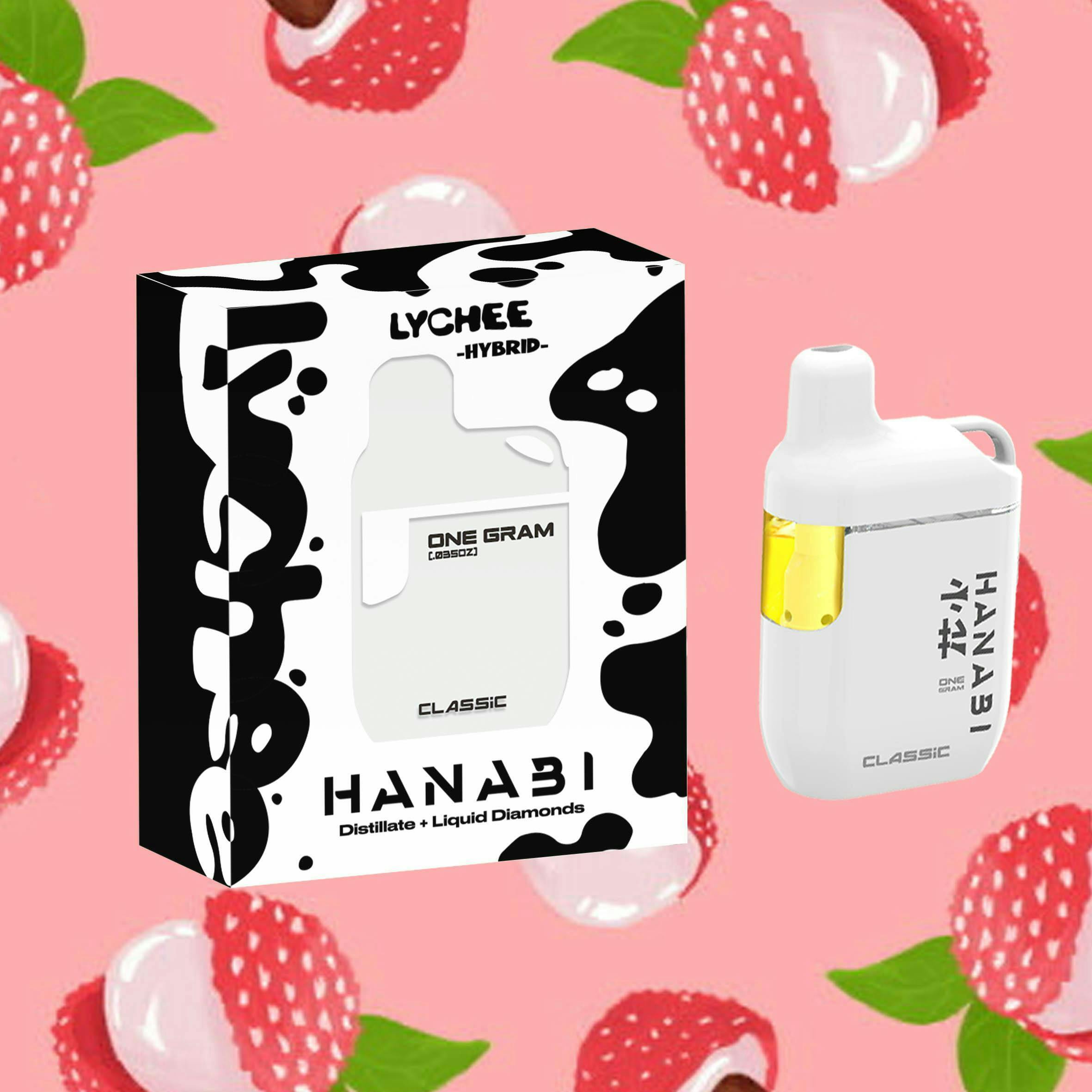 Hanabi | Lychee | Classic Disposable | 1g