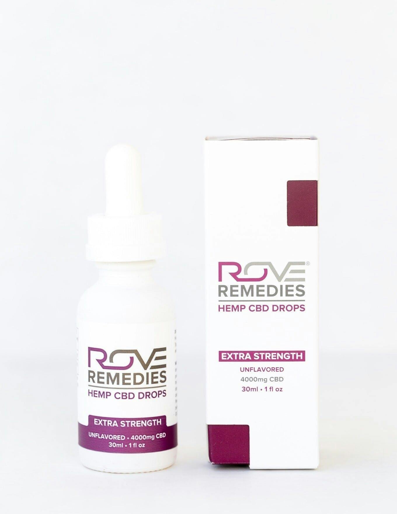 Rove Remedies Recover CBD Tincture Extra Strength